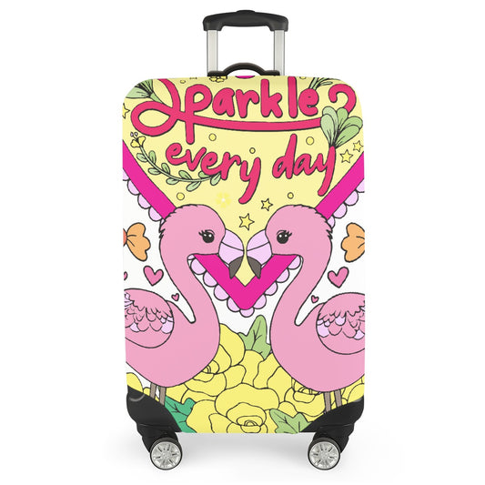 All-over Print Luggage Cover (With Belt)